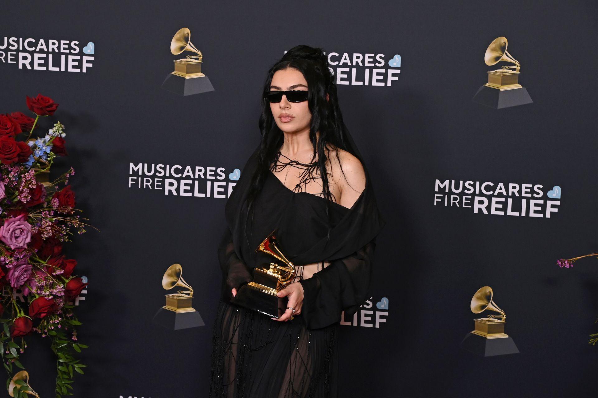 Charli XCX at the 67th GRAMMY Awards (Source: Getty)