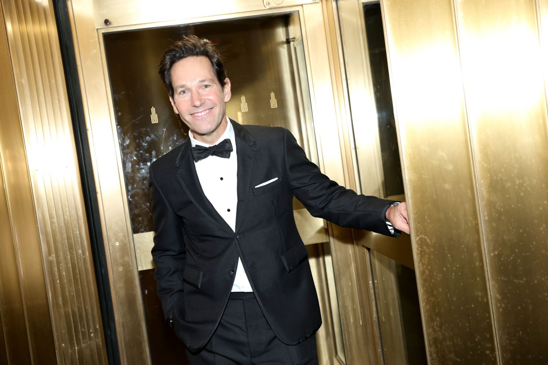 Paul Rudd at SNL50: The Anniversary Special in New York City. (Image via Getty/Arturo Holmes)