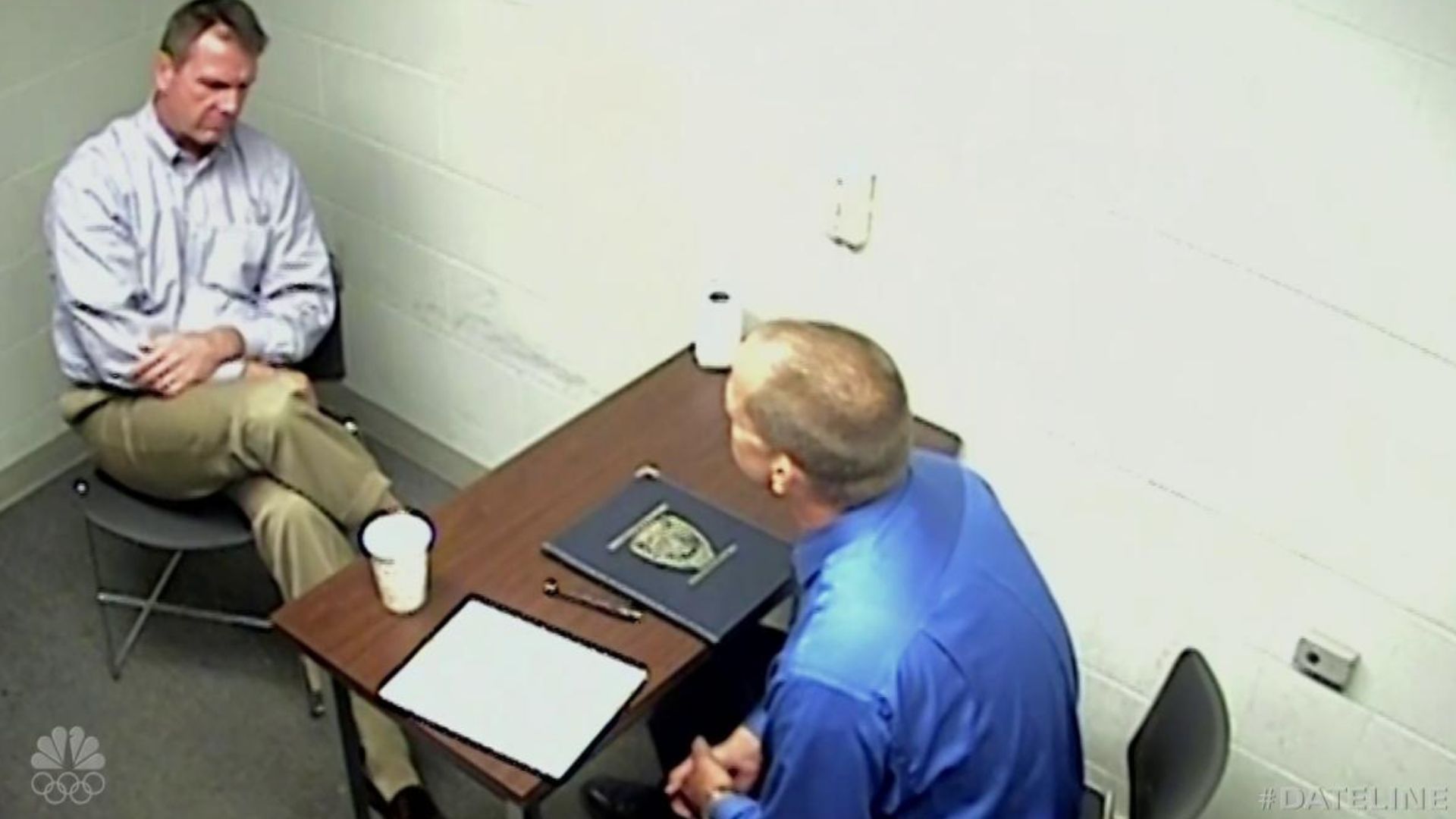 Curtis Lovelace being questioned (Image Source: NBC)