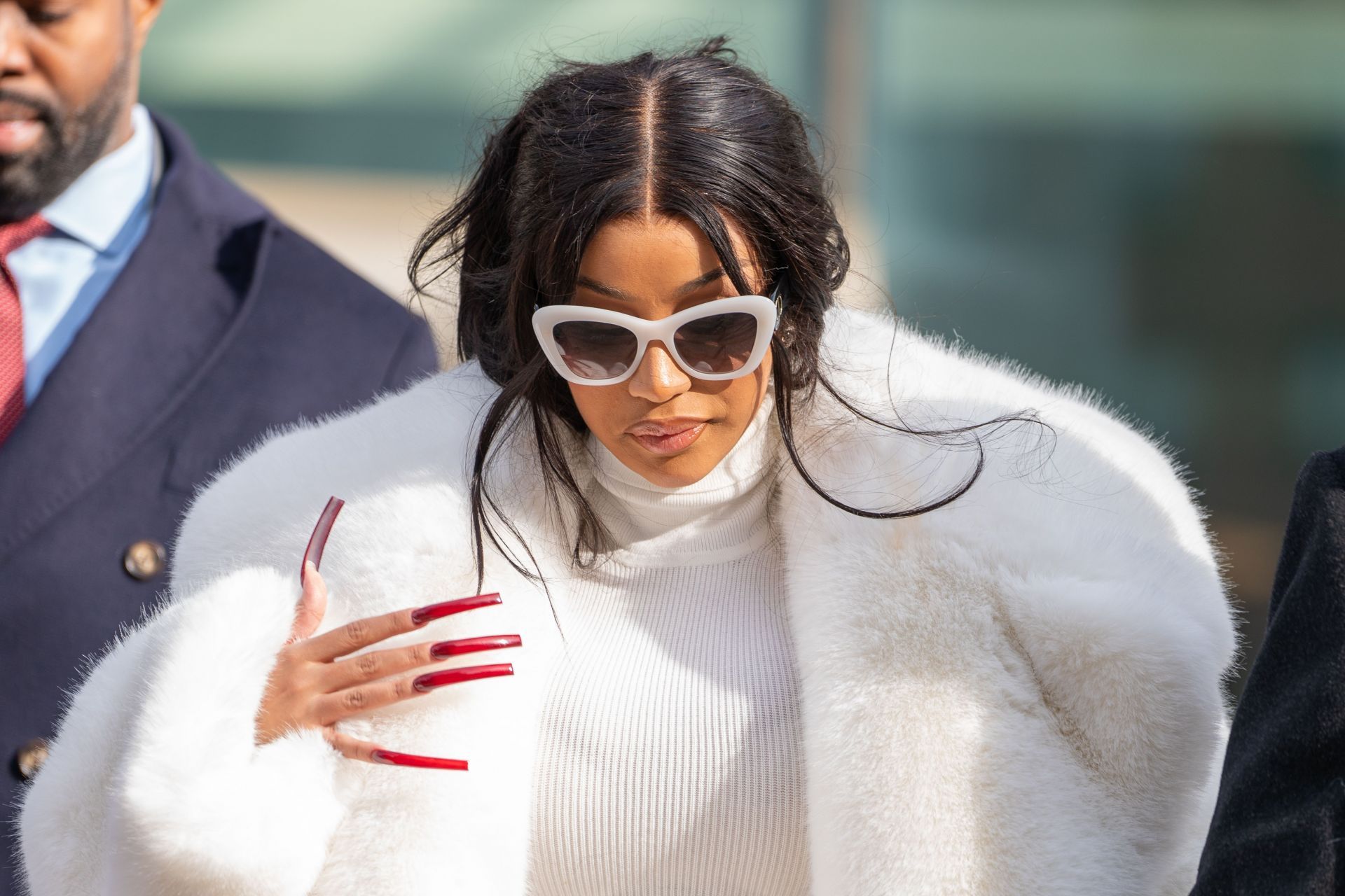 Cardi B Appears In Queens Court After Misdemeanor Guilty Plea In September - Source: Getty Photo by David Dee Delgado