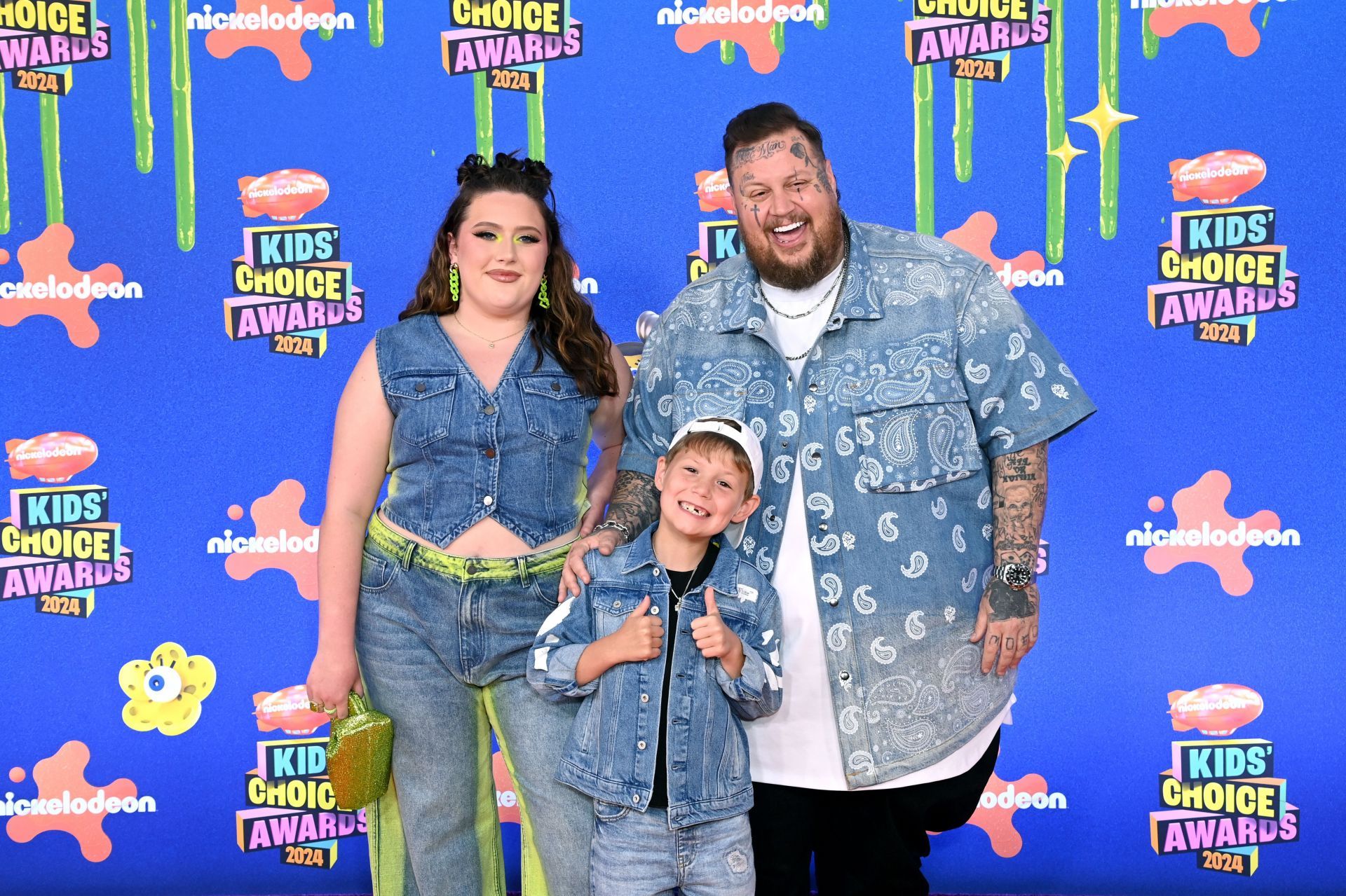 At the Nickelodeon Kids&#039; Choice Awards 2024 (Image via Getty)
