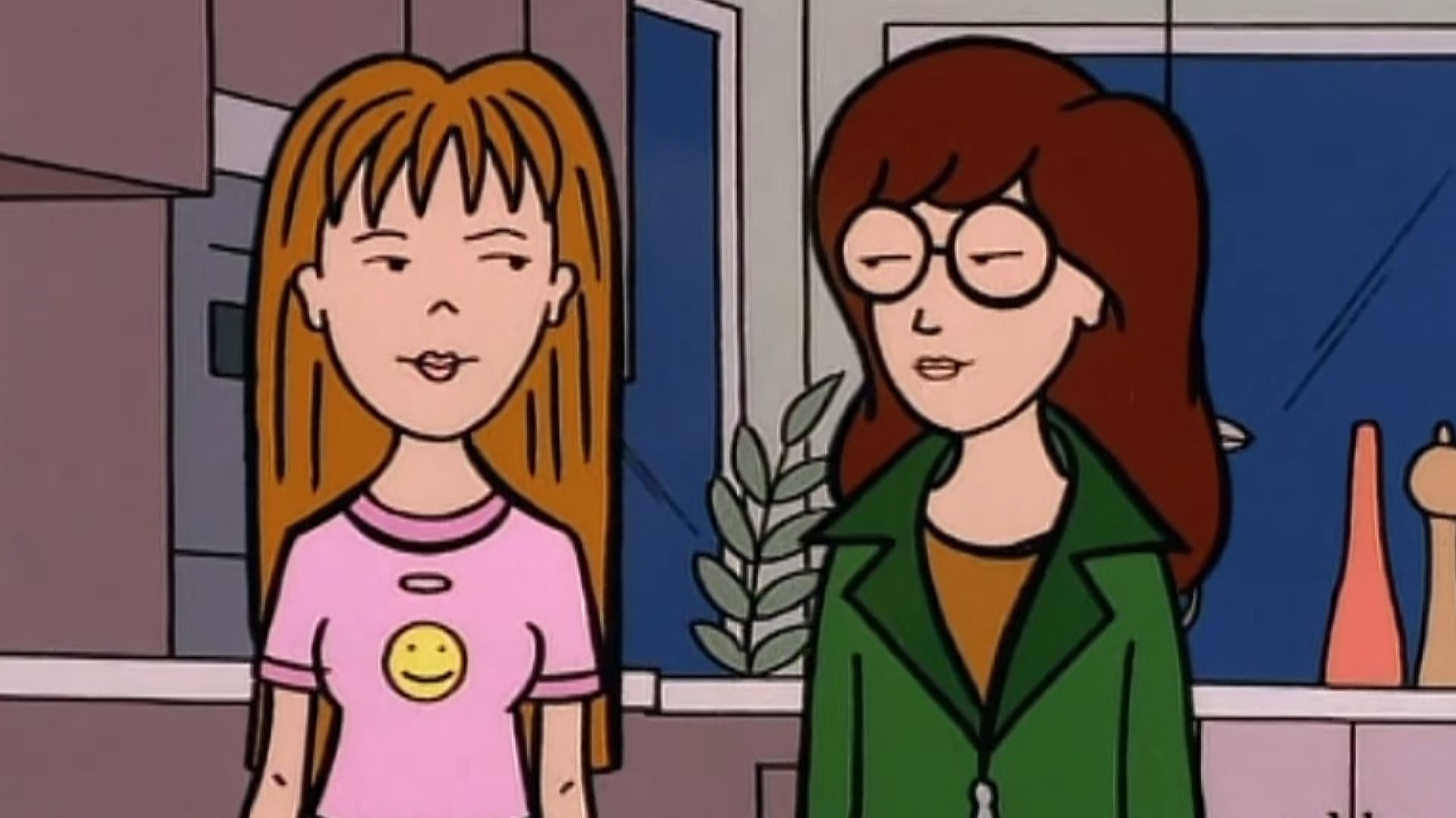 Quinn and Daria in Daria | Image via MTV Animation