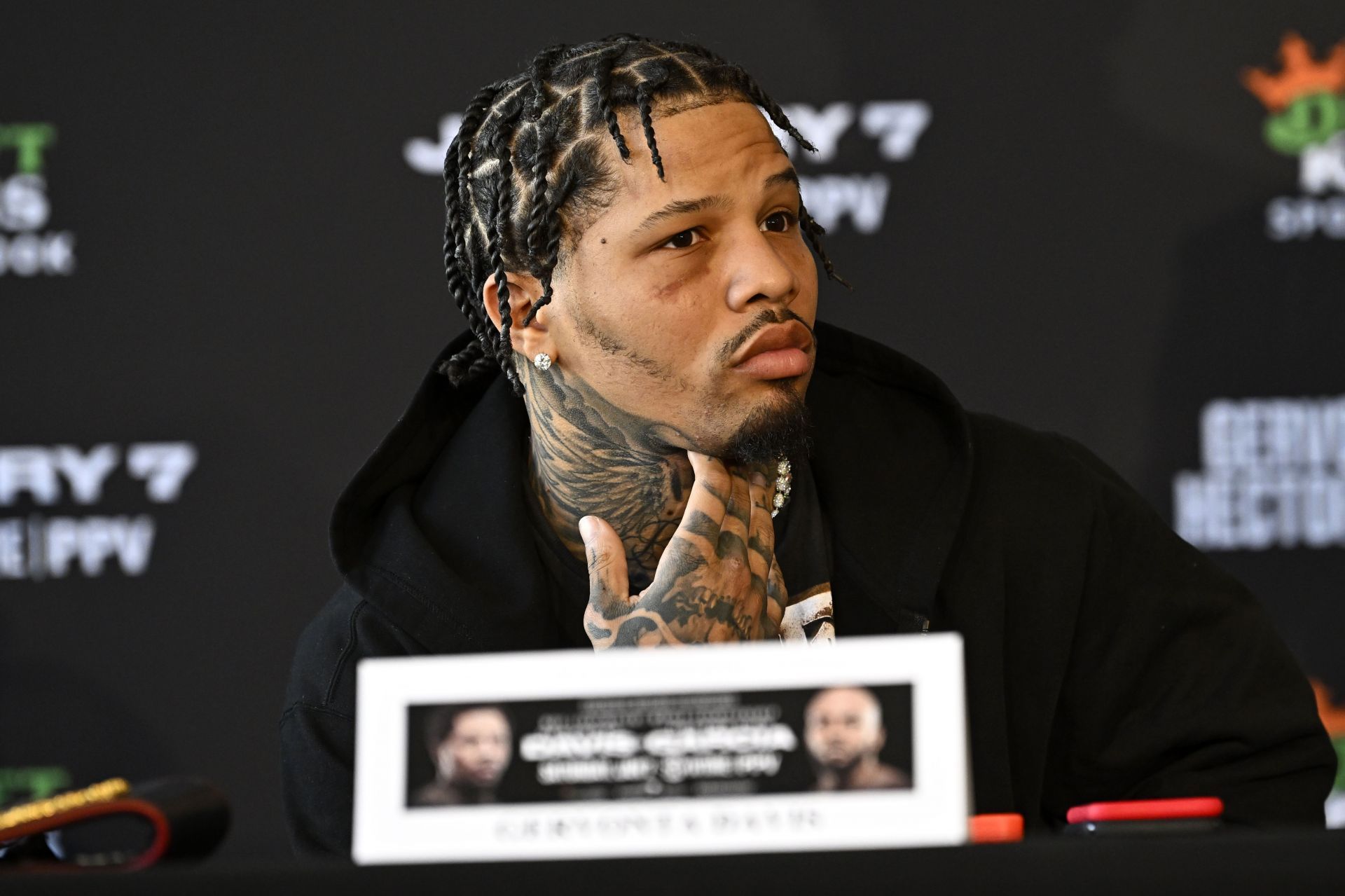 Press conference to preview the  WBA Lightweight Title Jan. 7 at Capital One Arena between Gervonta Davis and Hector Luis Garcia - Source: Getty