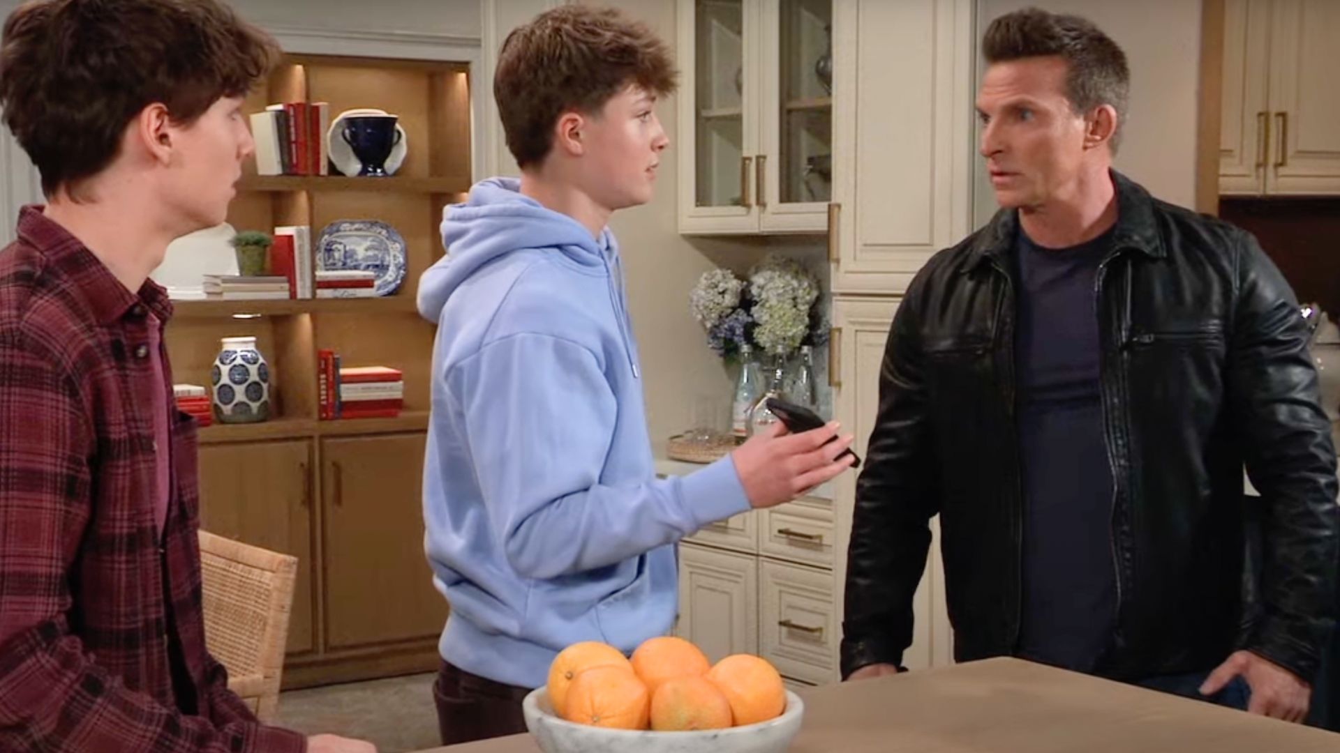 General Hospital&#039;s Danny and Rocco have news for Jason | Image: ABC