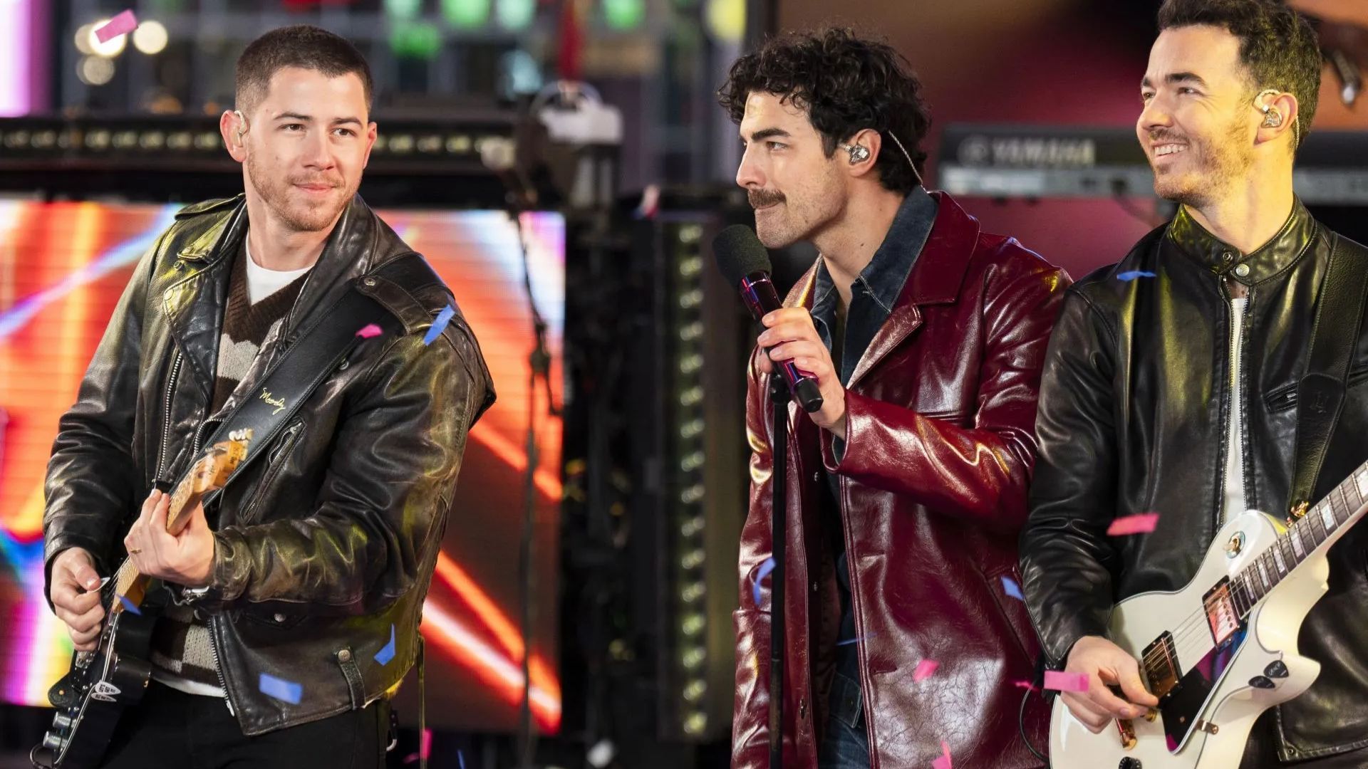 Jonas Brothers at the Times Square New Year