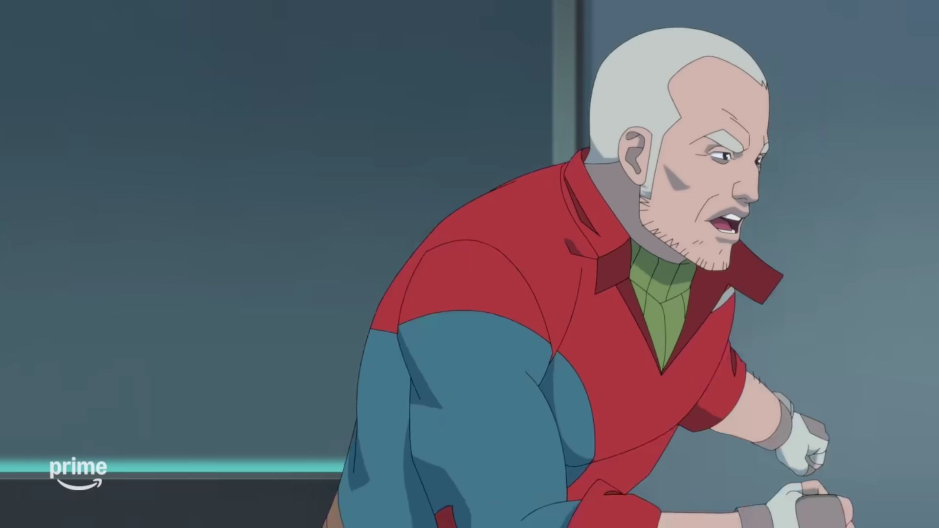 Brit voiced by Jonathan Banks in the seventh episode of Invincible Season 3 | Image Source: Prime Video