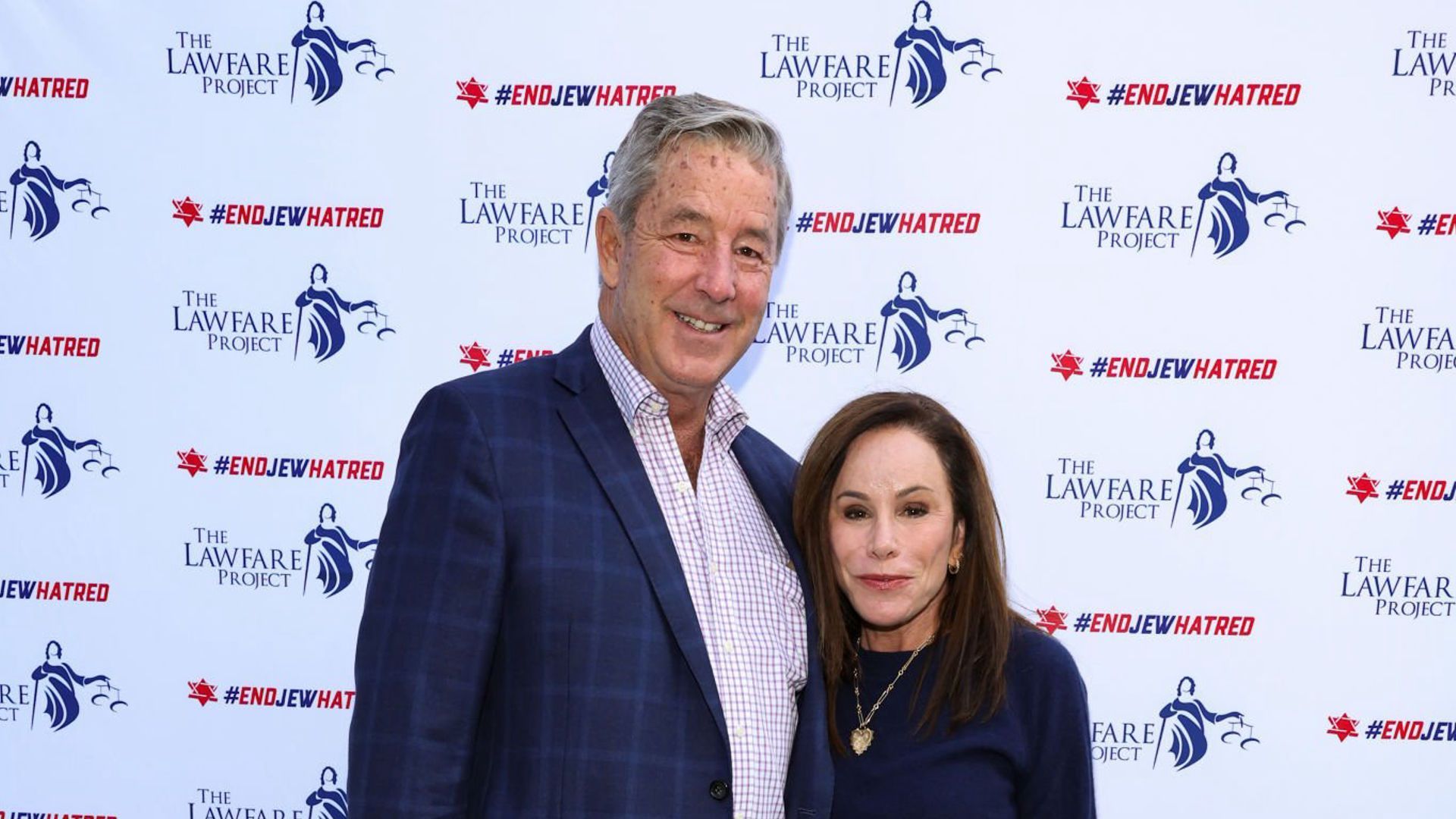 Melissa Rivers and Steve Mitchel at the Los Angeles End Jew Hatred/ The Lawfare Project Fundraiser - Source: Getty