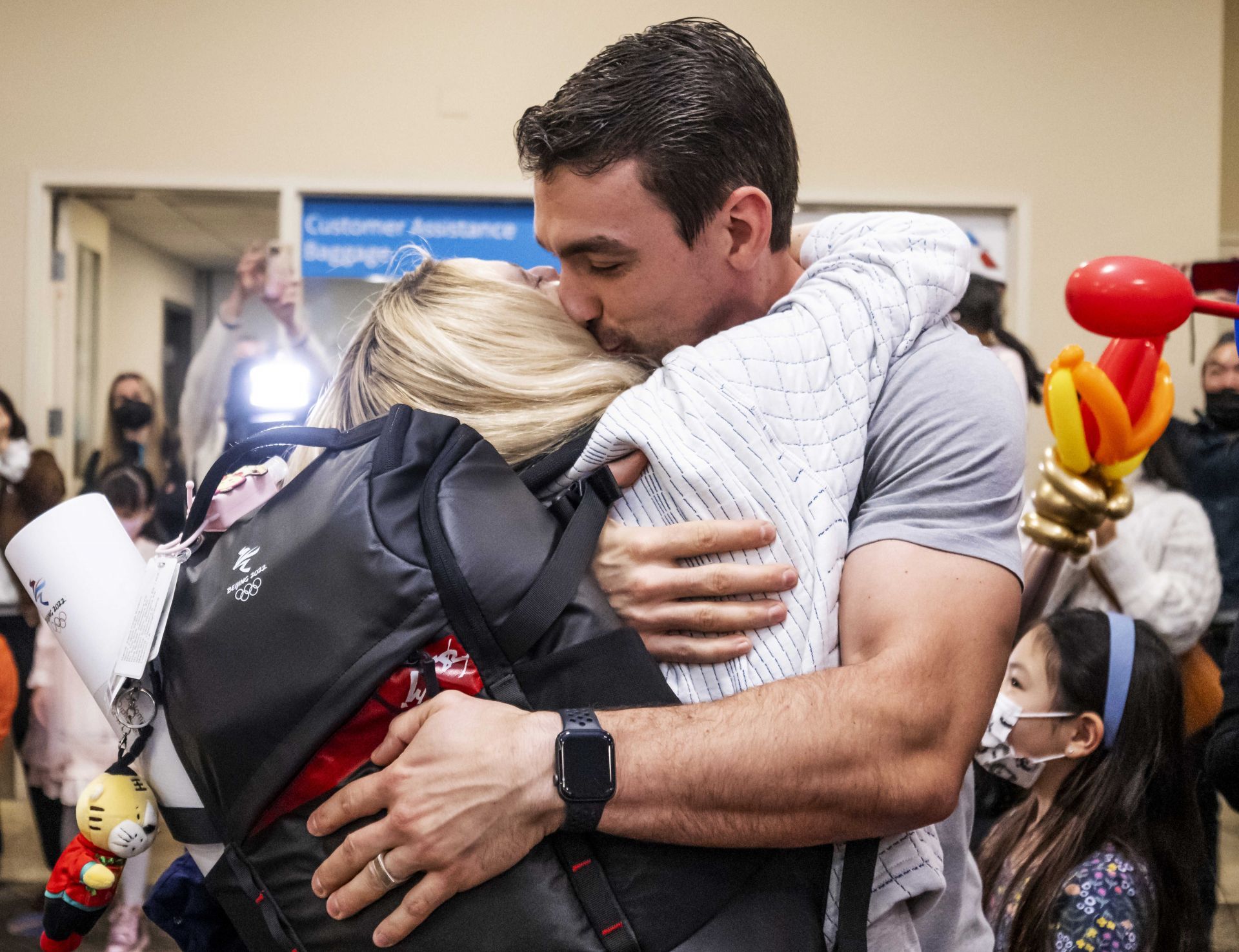 Olympic Figure Skaters Return Home - Source: Getty