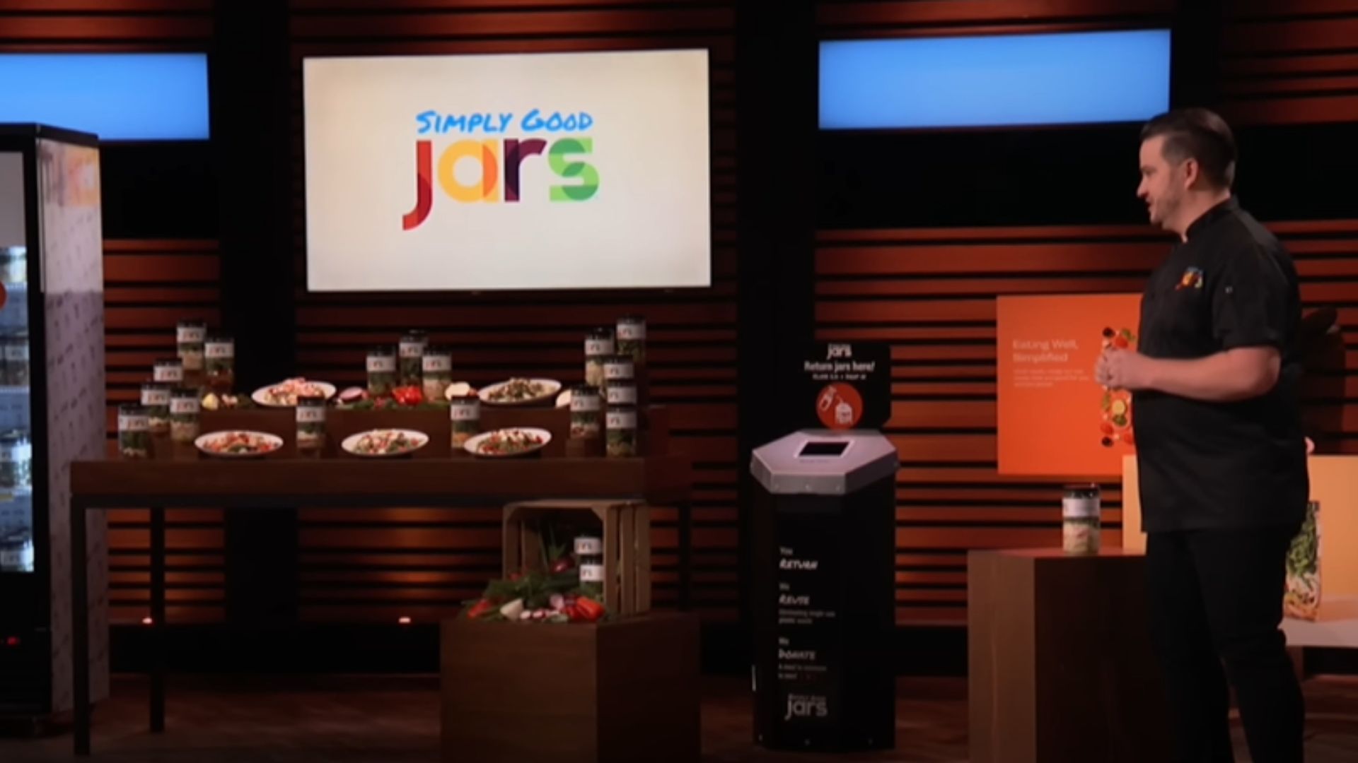 Simply Good Jars featured in Season 12 of Shark Tank/ Image via YouTube/ @sonypicturestelevision