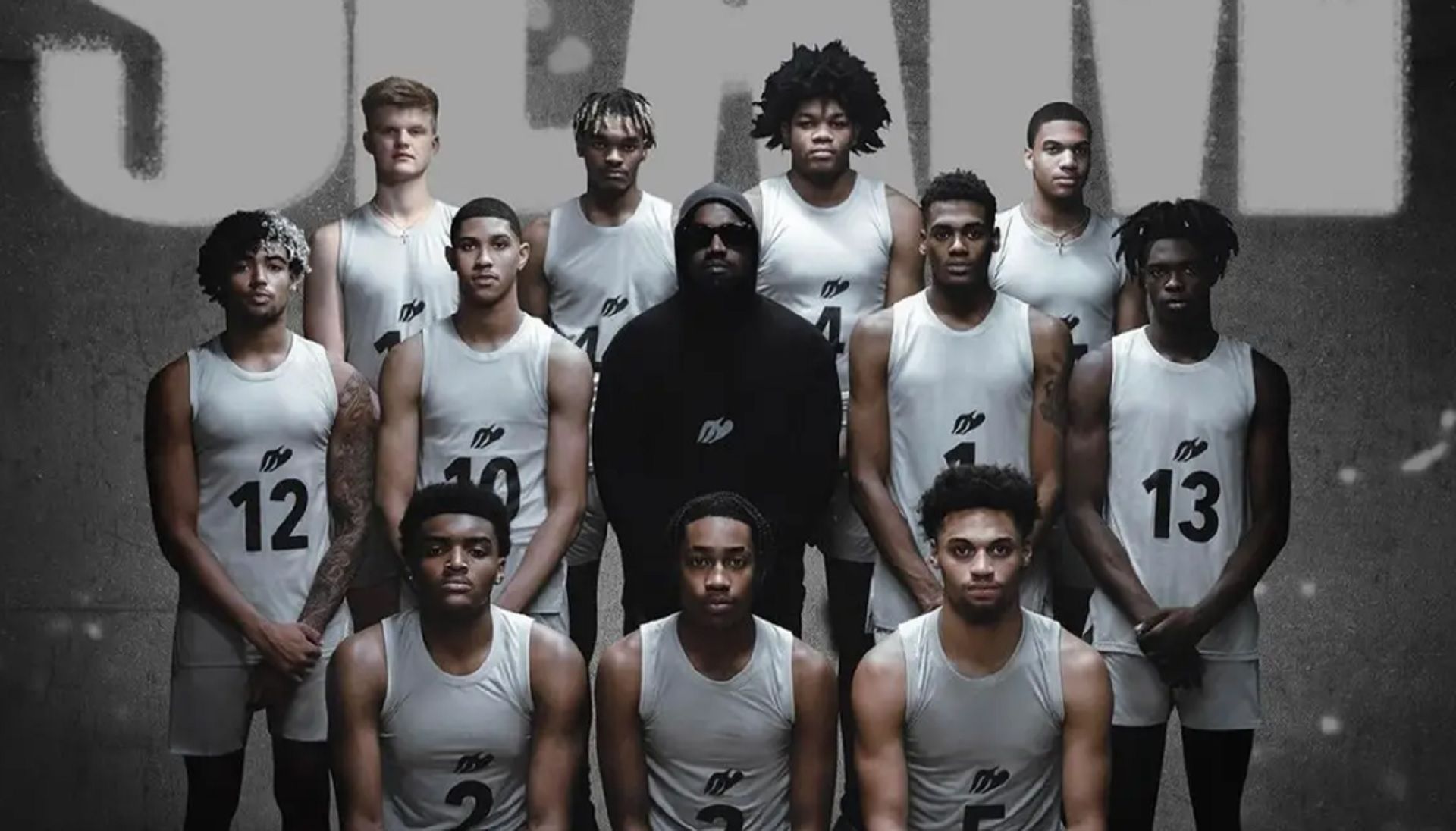 The Donda Academy Basketball team launching merch Source: SLAM Magazine