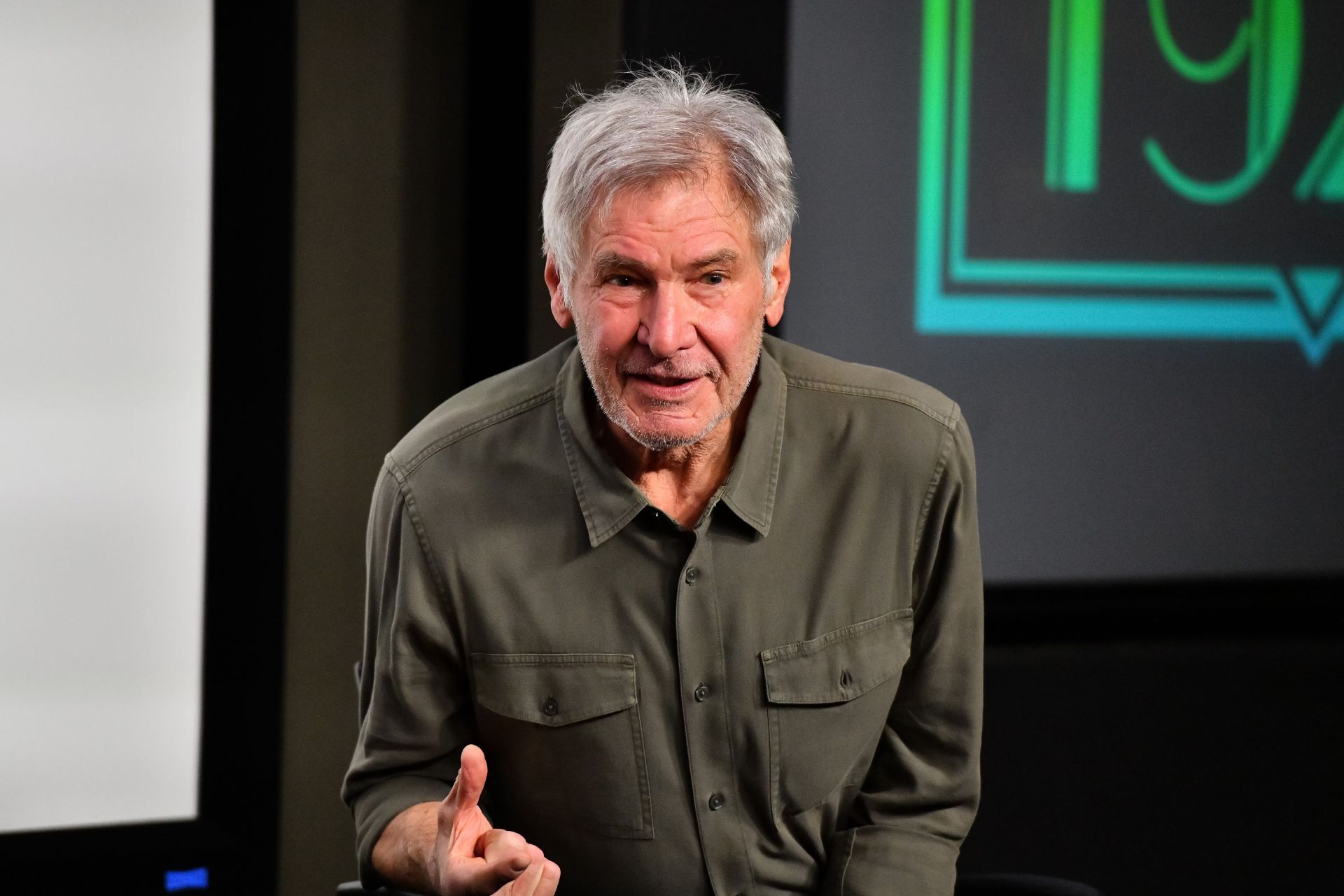 The story behind Harrison Ford&#039;s chin scar (Image via Jerod Harris/Getty Images)