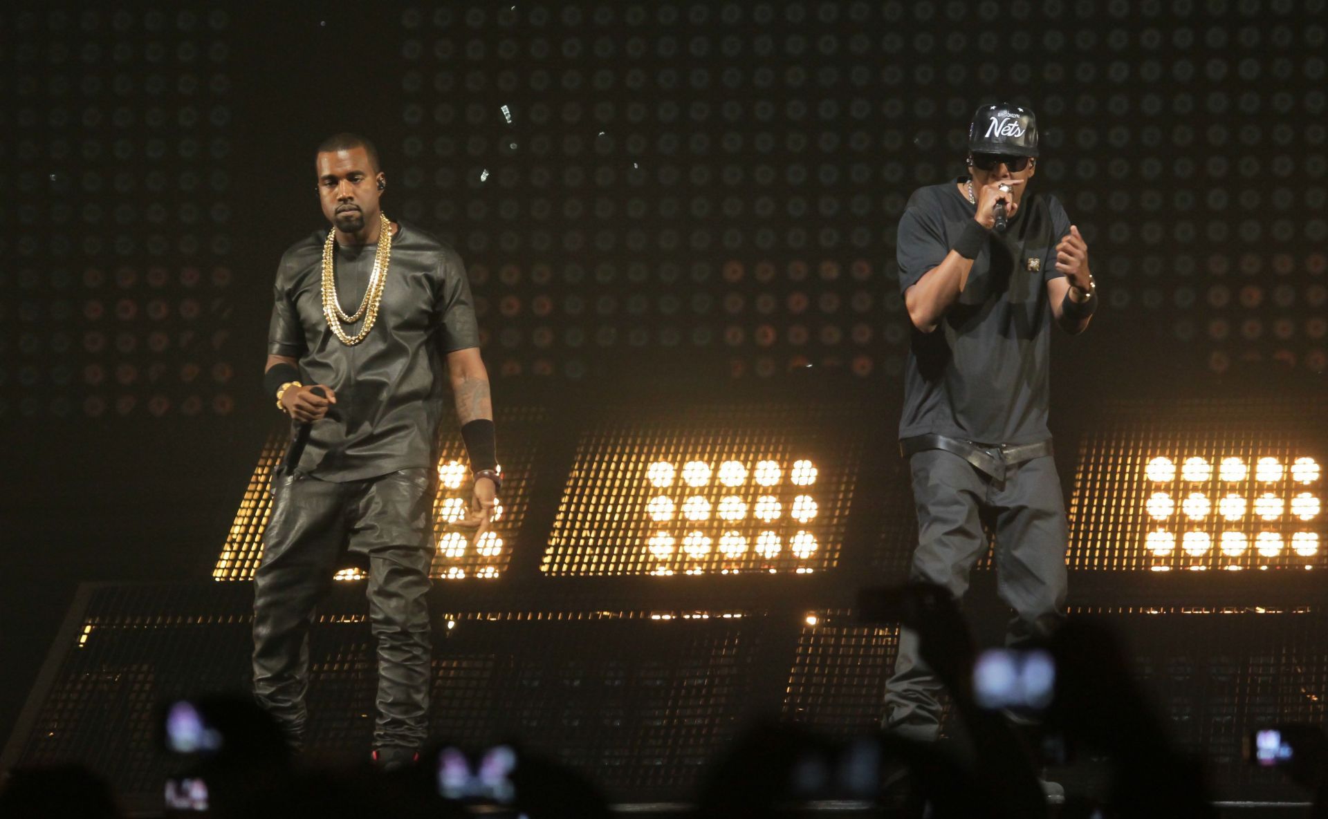 Jay Z and Kanye West in Antwerp - Source: Getty Photo by Pieter-Jan Vanstockstraeten