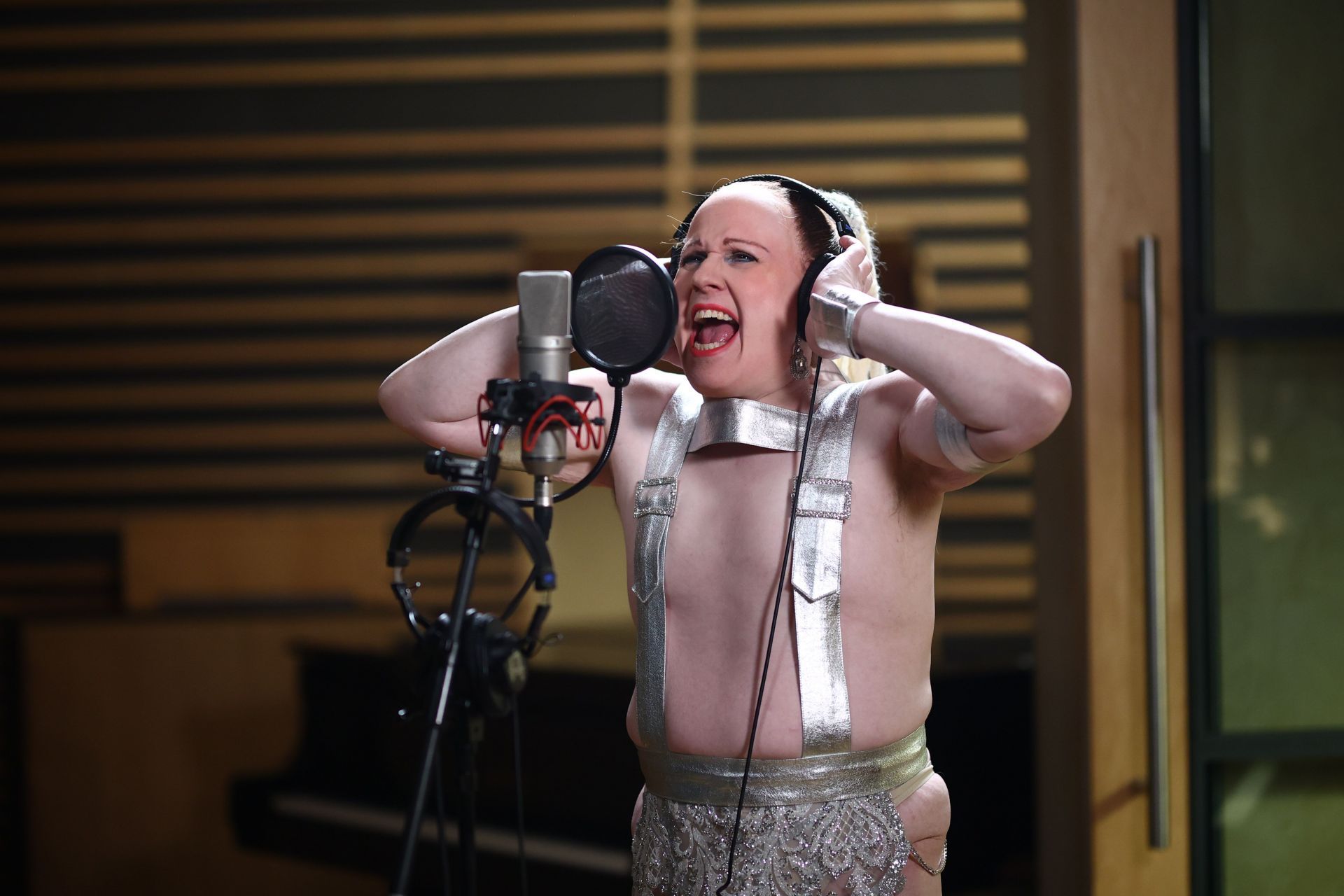 Matt Lucas during the Rock Profiles for Red Nose Day on March 8th, 2022. (Image via Getty)