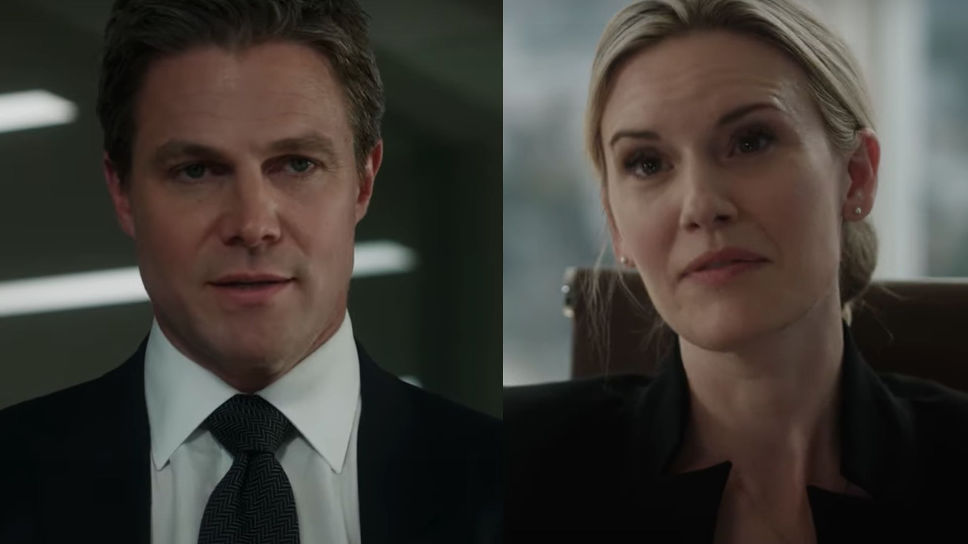 Ted-Amanda chemistry in Suits LA (Image via YouTube/Suits LA)