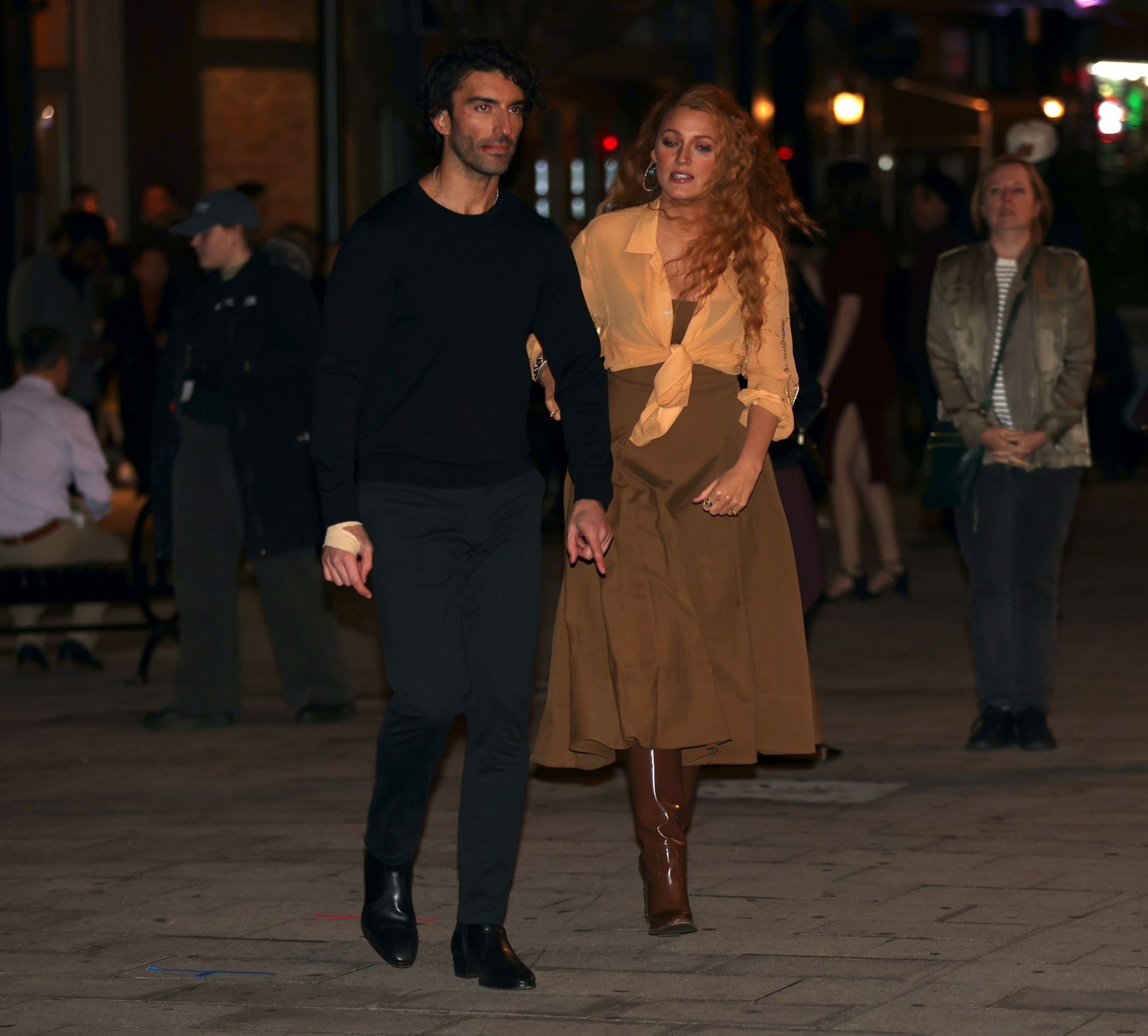 Celebrity Sightings In Jersey City - January 12, 2024 - Source: Getty