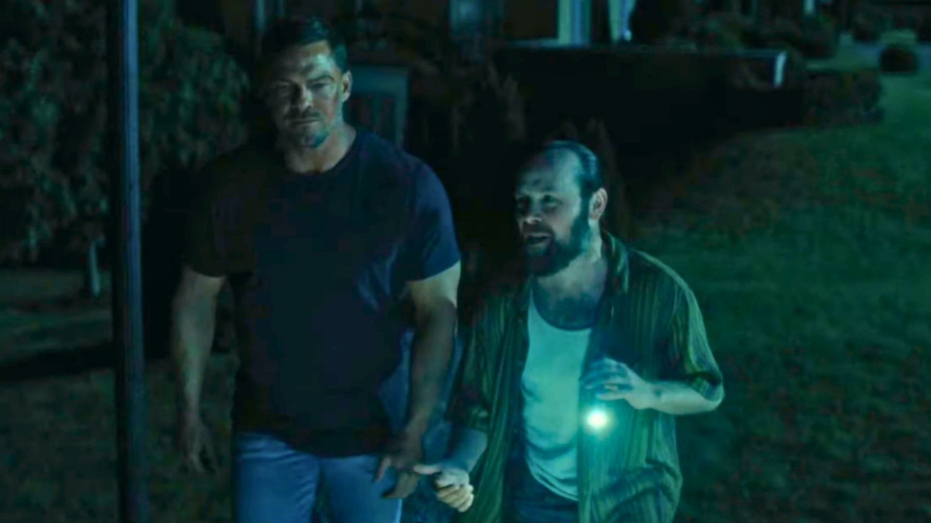 Alan Ritchson and Brendan Fletcher in Reacher Season 3 (Image via Prime Video)