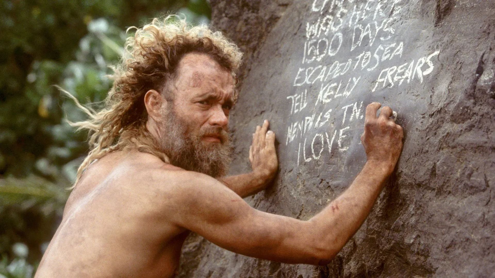 Tom Hanks in Cast Away (2000) | Image via Prime Video