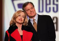 Stephen Collins with 7th Heaven co-star Catherine Hicks in 2004. (Image via Getty)