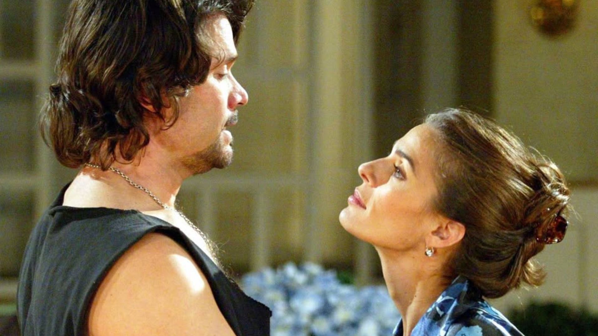 Peter Reckell with Kristian Alfonso in Days of Our Lives | Image via Instagram: dayspeacock