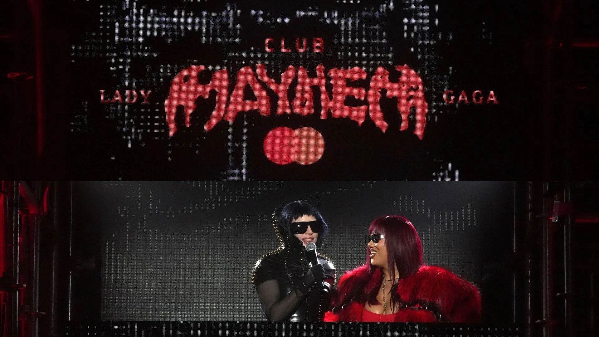 Lady Gaga Club Mayhem (Getty via Soap Central CMS - Resized on Canva)