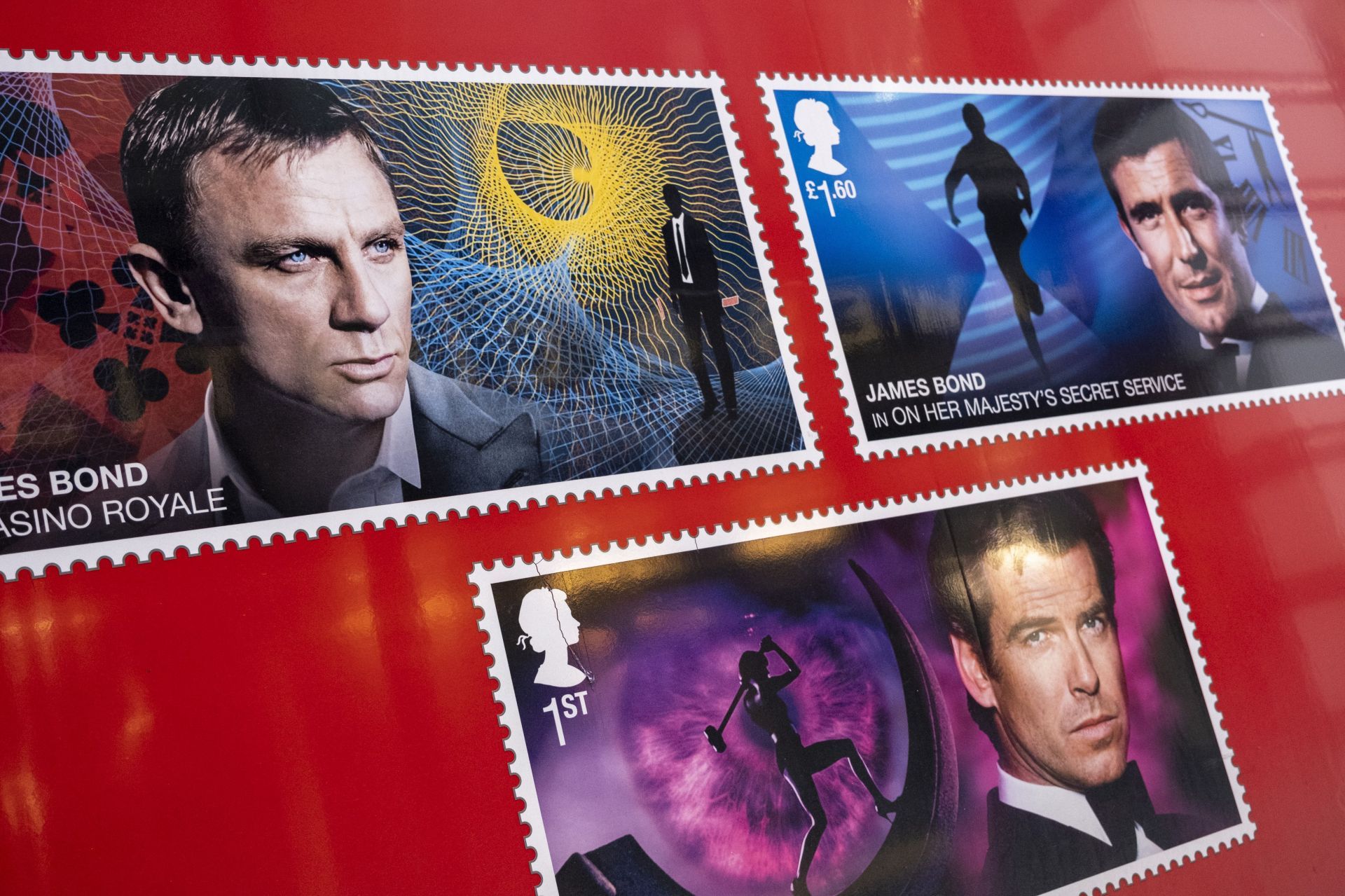 James Bond Stamps In London - Source: Getty