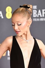 Arina Grande at the 2025 EE BAFTA Film Awards (Image via Getty)