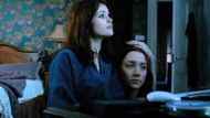 Gemma Arterton with Saoirse Ronan in Byzantium | Image via Number 9 Films