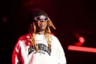 Lil Wayne performing in Georgia (Image via Getty)