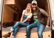 Wyatt Russell and Meredith Hagner