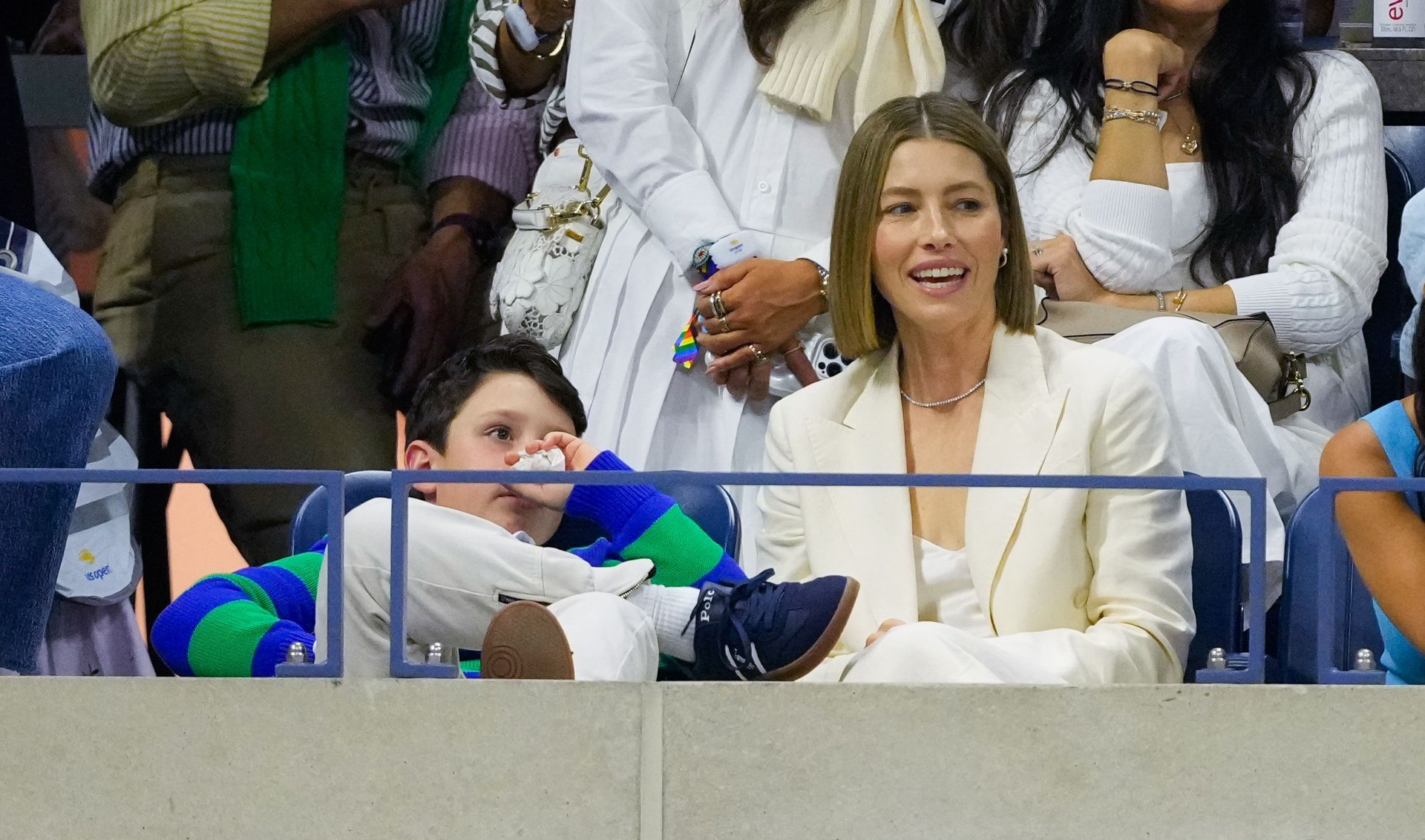 Celebrities Attend The 2024 US Open Tennis Championships - Day 4 - Source: Getty