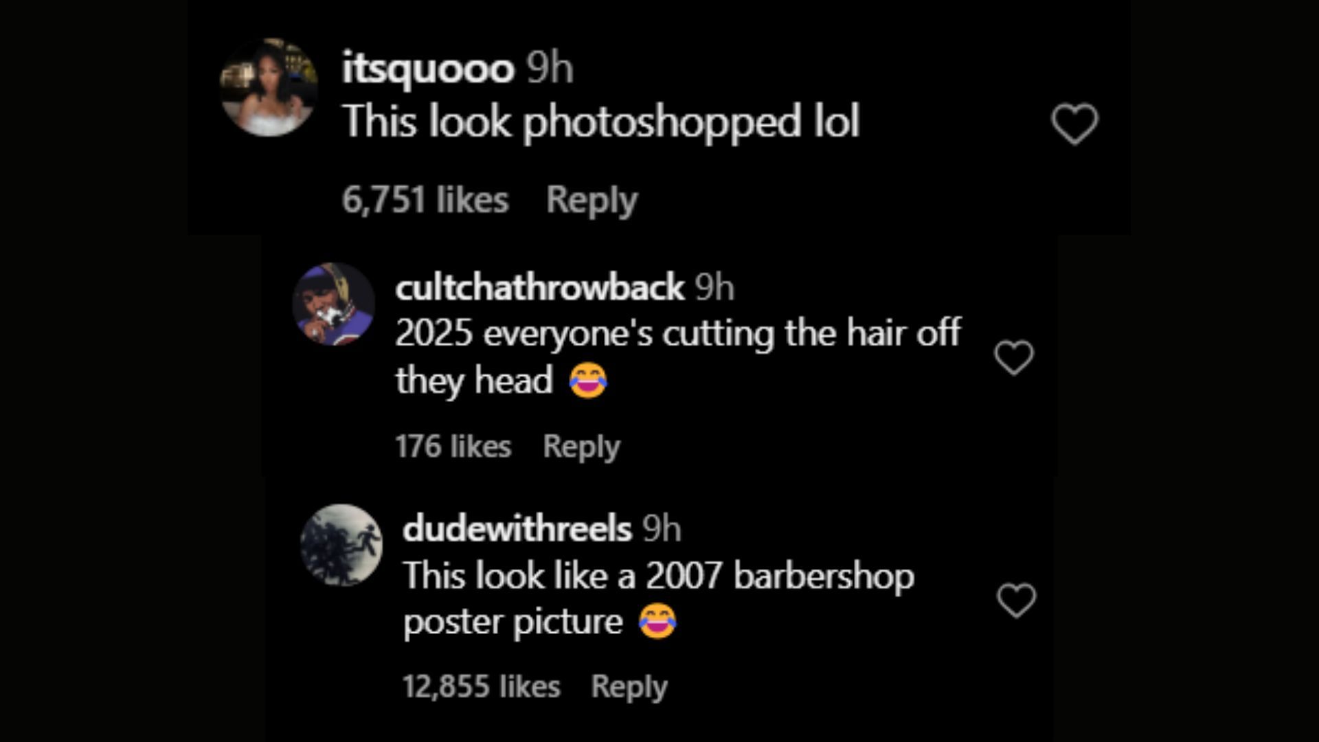 More reactions from netizens (Images via Instagram/@theshaderoom)
