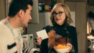 Dan Levy with Catharine O'Hara in Schitt's Creek | Image via Pop Media Group