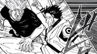 Sukuna fights with Gojo as seen in the Manga (Image credit: Shueisha)