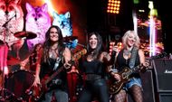 Vince Neil, Stephen Pearcy And Vixen - Las Vegas, NV - Source: Getty