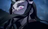 Nezuko's appearance after she undergoes a transformation (Image via Ufotable)