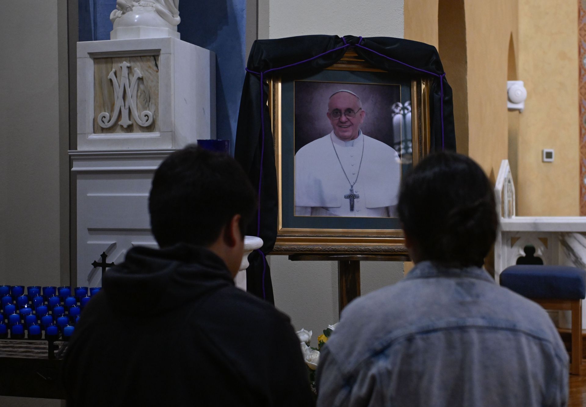 St. Patrick Cathedral in United States commemorates Pope Francis - Source: Getty