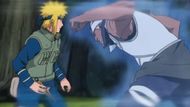 Minato in his fight against A (Image Credit: Studio Pierrot)