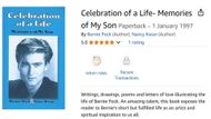 The Book Celebration of a Life- Memories of My Son by Bernie Pock and Nancy Kwan (image via Amazon)