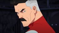 Omni-Man. Image source: Screenshot from Invincible – Official Trailer/@PrimeVideo on YouTube