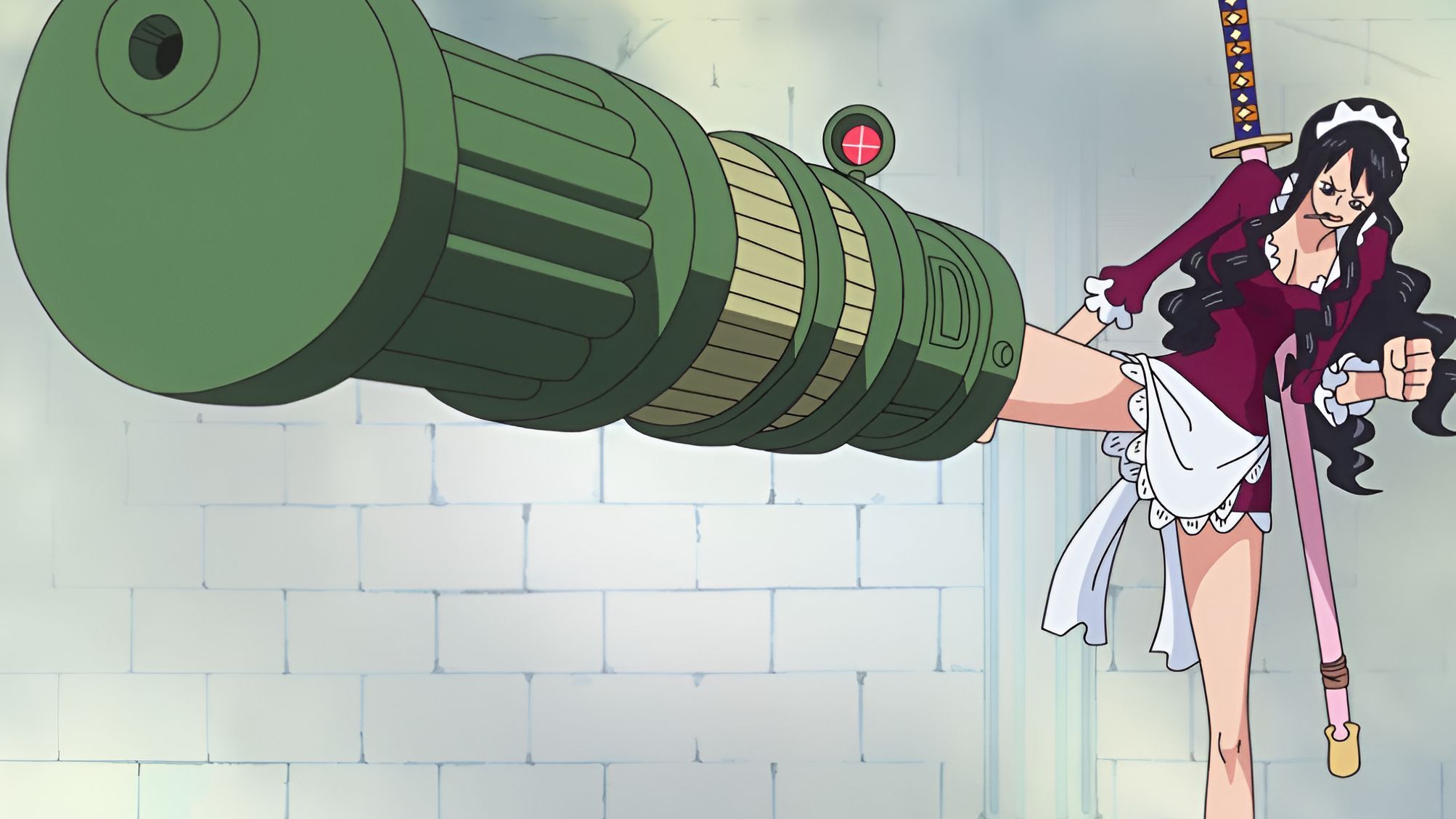 Baby 5 as seen in anime (Image via Toei Animations)
