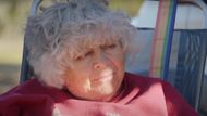 Miriam Margolyes: Almost Australian. Image source: Screenshot from Miriam Margolyes Explores Van Life | Miriam Margolyes: Almost Australian/ABC iview on YouTube