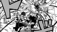 Tanjiro fighting Muzan in the final battle (Image via Shueisha)