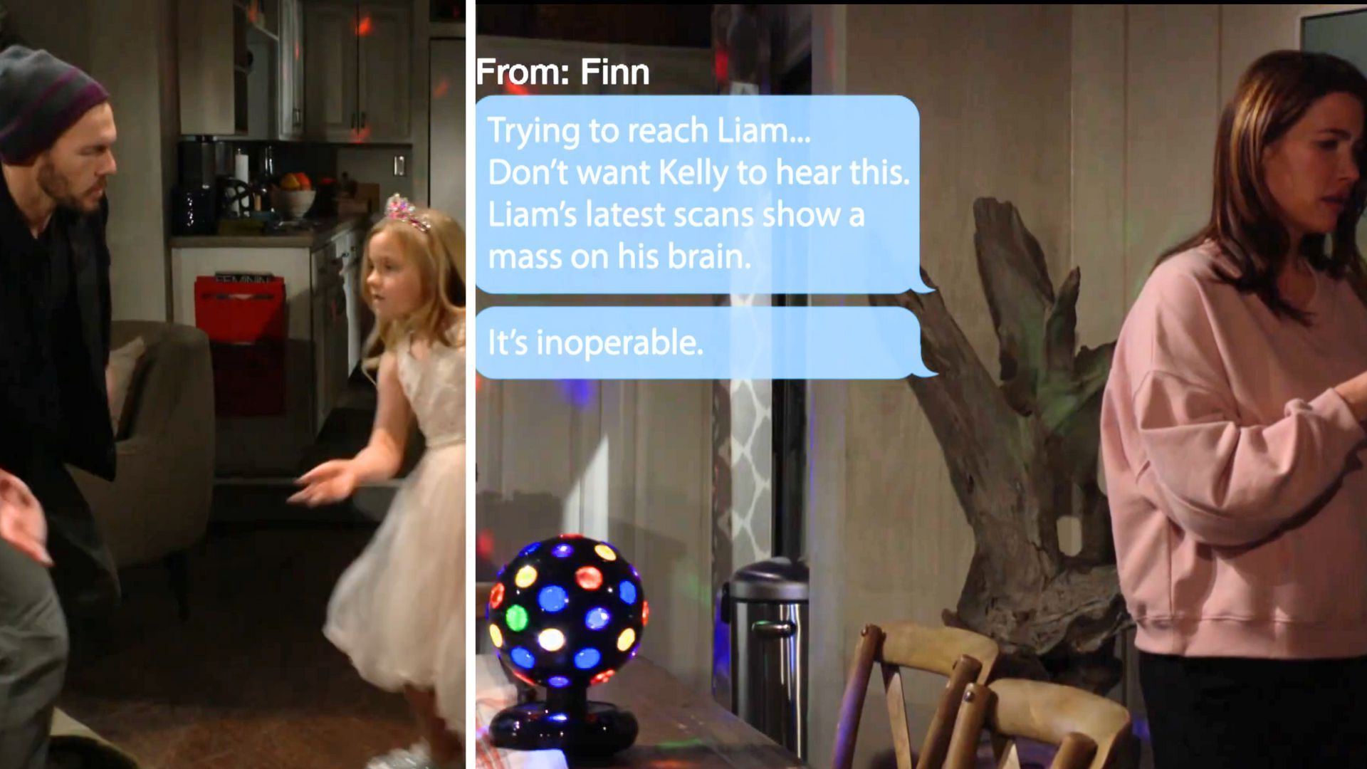 Finn texted Steffy devastating news | Image: CBS