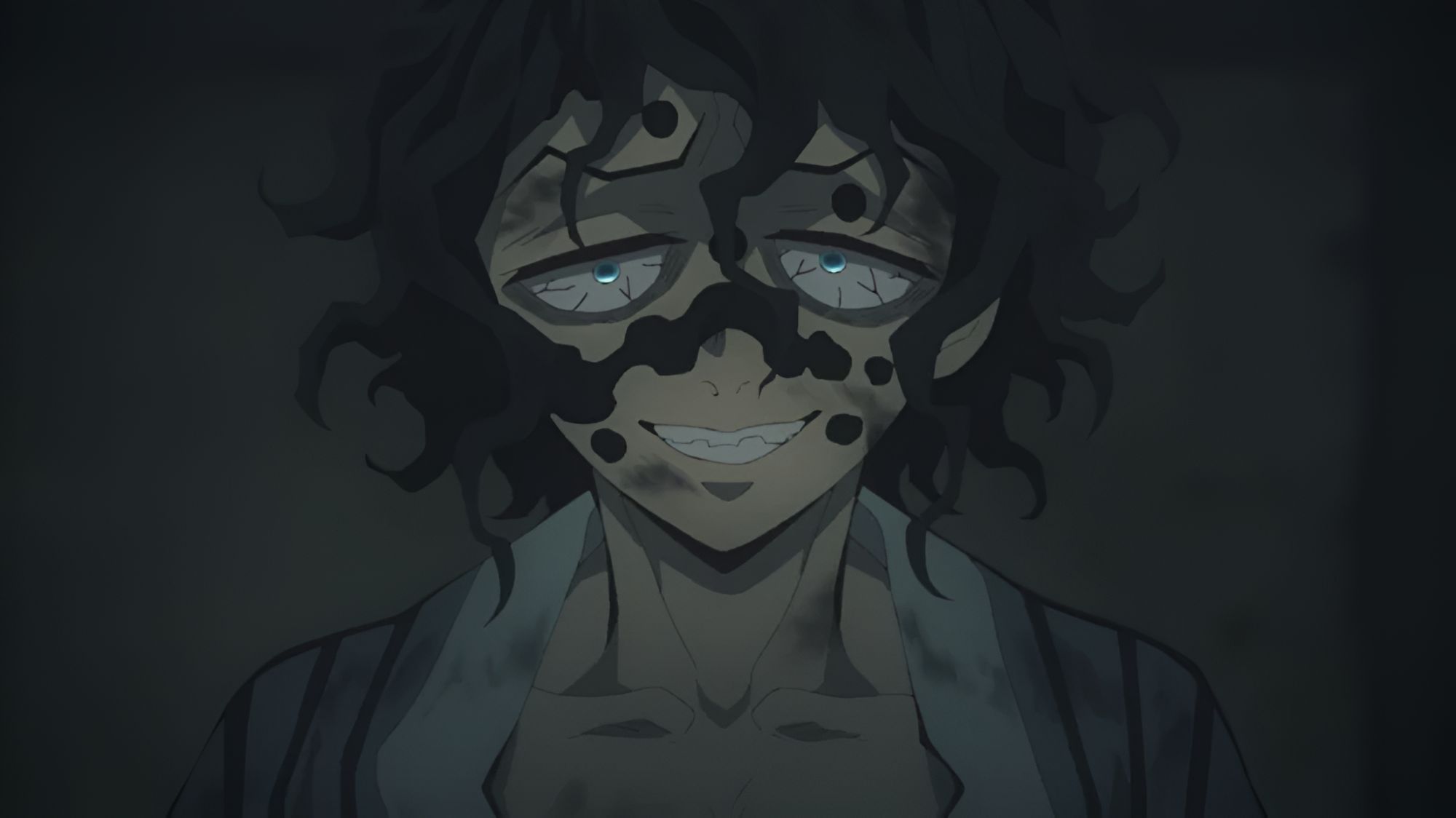 Gyutaro before turning into a demon as seen in anime (Image credit: Ufotable)