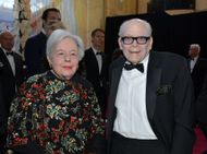 Marvin Levy with his wife in 2019 (Image via Getty)