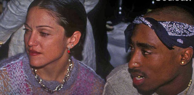 Madonna and Tupac Shakur | Image Source: Life Stories By Goalcast M M M