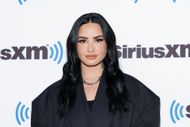Demi Lovato visits SiriusXM - September 11, 2023 (Image via Getty)