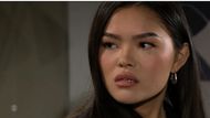 The Bold and the Beautiful: Luna and her trademark scowl | Image Source: CBS