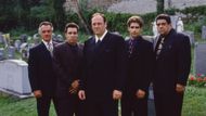 James Gandolfini, Steven Van Zandt, Michael Imperioli, Vincent Pastore, and Tony Sirico in The Sopranos (Image via HBO)