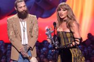 Taylor Swift and Post Malone at the MTV Video Music Awards - Show - Source: Getty